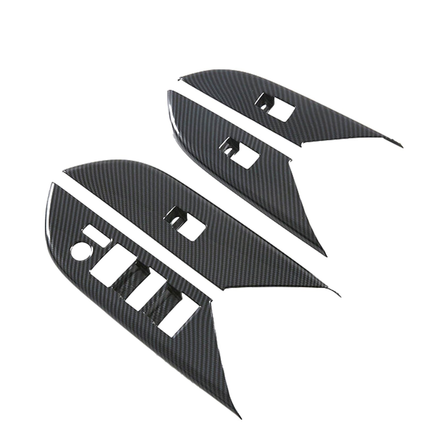 Window Lift Panel Cover Trim Sticker 4x Suitable For Toyota Hilux Revo 2024
