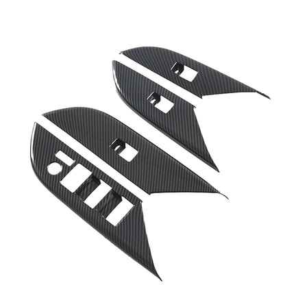 Window Lift Panel Cover Trim Sticker 4x Suitable For Toyota Hilux Revo 2024
