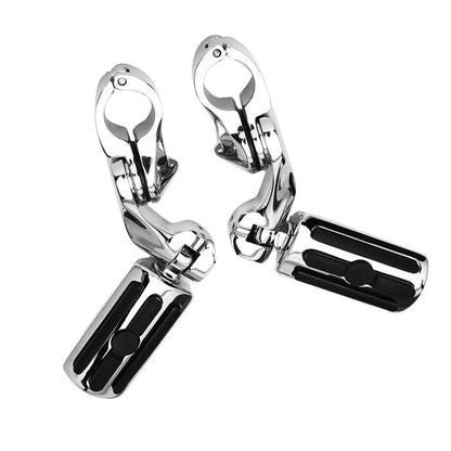 1-1 4''Motorcycle Highway Foot Pegs Chrome Engine Guard Suitable For Davidson AU.