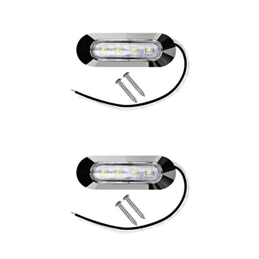 10x LED Clearance Side Marker Lights Suitable for Truck Trailer Caravan