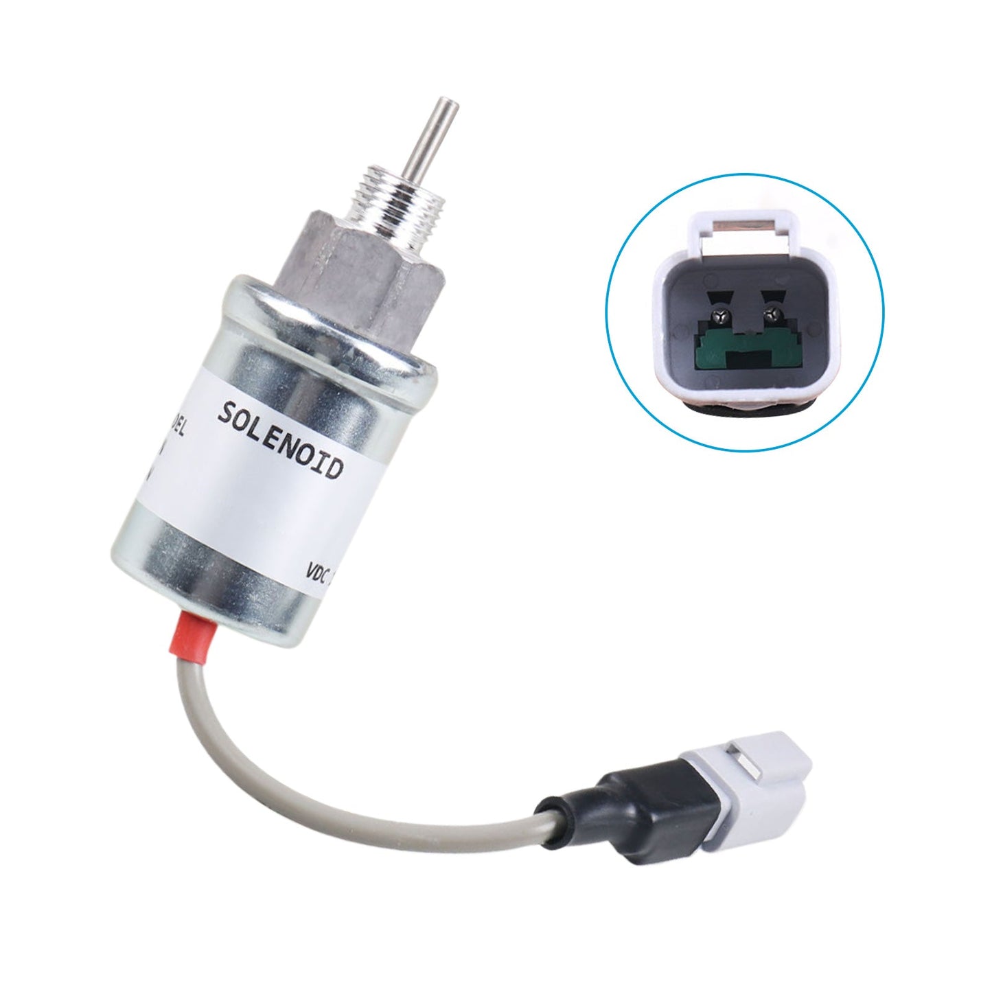 Fuel Cut-Off Solenoid 12V Suitable For Engine 3024 / 3024C / 3011C / 3013 / 3013C