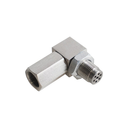 CEL Eliminator Mini Cat Catalytic Converter 90 Degree Oxygen O2 Sensor Spacer Adapter