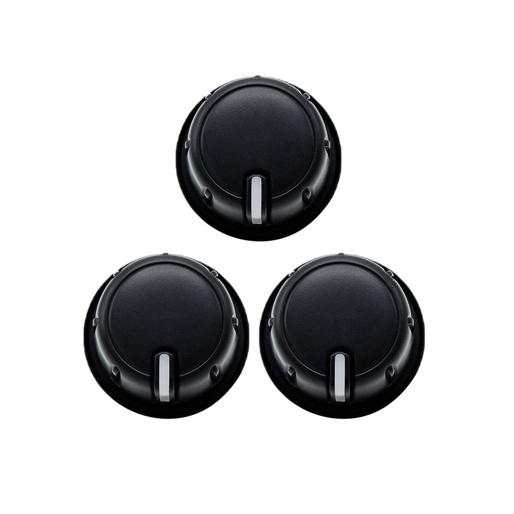 3x Heater Fan Control Switch Knobs Suitable For Toyota Hilux Vigo TGN16 KUN16
