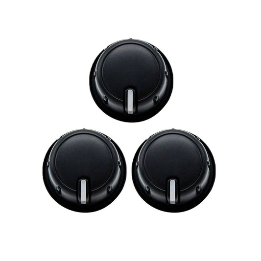 3x Heater Fan Control Switch Knobs Suitable For Toyota Hilux Vigo TGN16 KUN16