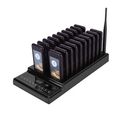20 Restaurant Coaster Pager Guest Call Wireless Paging Queuing Calling System.