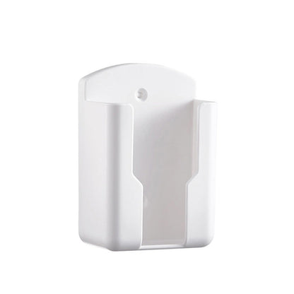 Air Conditioner Remote Control Holder Wall-Mounted Suitable for Universal White