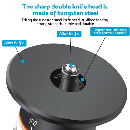 Air Chamfering Tool Suitable For Mini Pneumatic Beveling and Deburring Applications