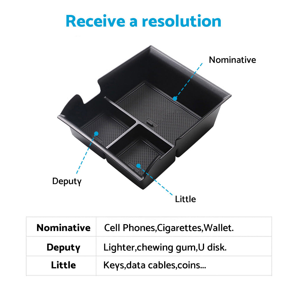 Centre Console Armrest Storage Box Suitable For BYD Atto 3 Yuan Plus 2022.