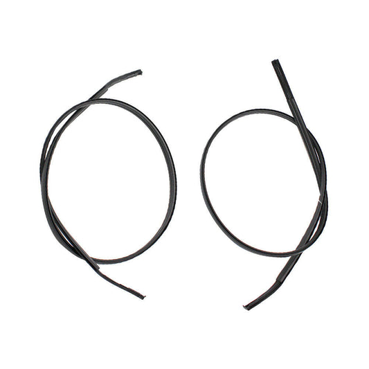 Left and Right Side Roof Drip Moulding Trim Suitable For Toyota Yaris Hatchback 2006–2016.