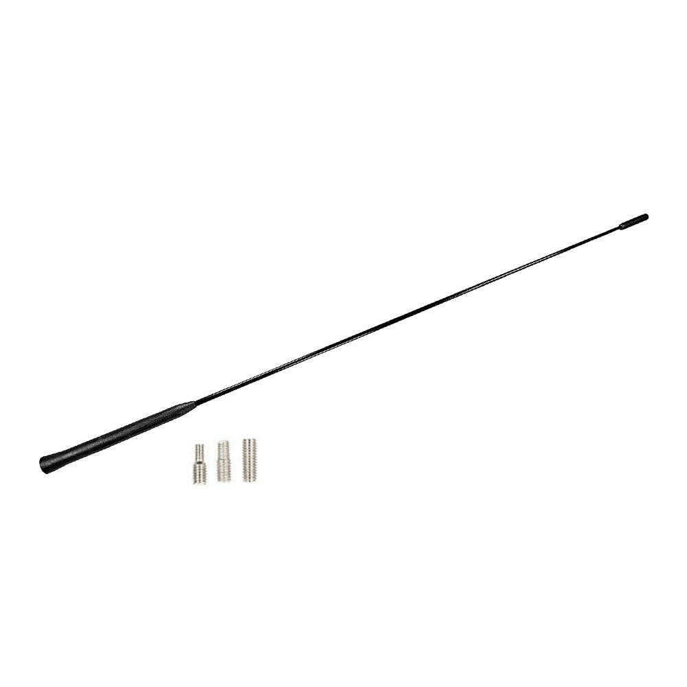 40cm Roof Antenna For Ford Mondeo Mk4 Focus KA - Flexible Rubber Carbon Fiber