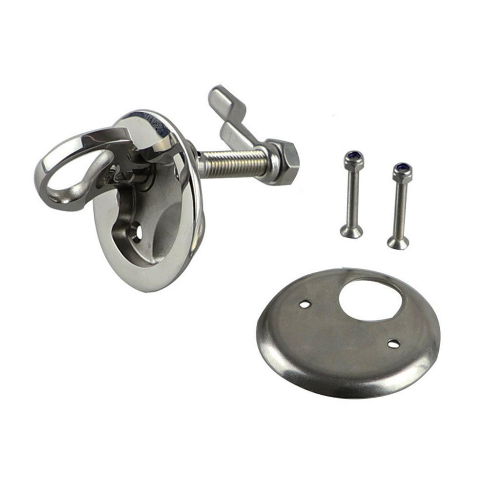 316 Stainless Steel Cam Deck Door Latch Lock Hatch Pull Lift Ring Suitable For Boat.