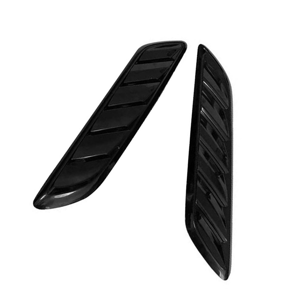 Gloss Black Bonnet Vents Suitable For Holden Commodore VF S SS  SSV  SV6 Redline.
