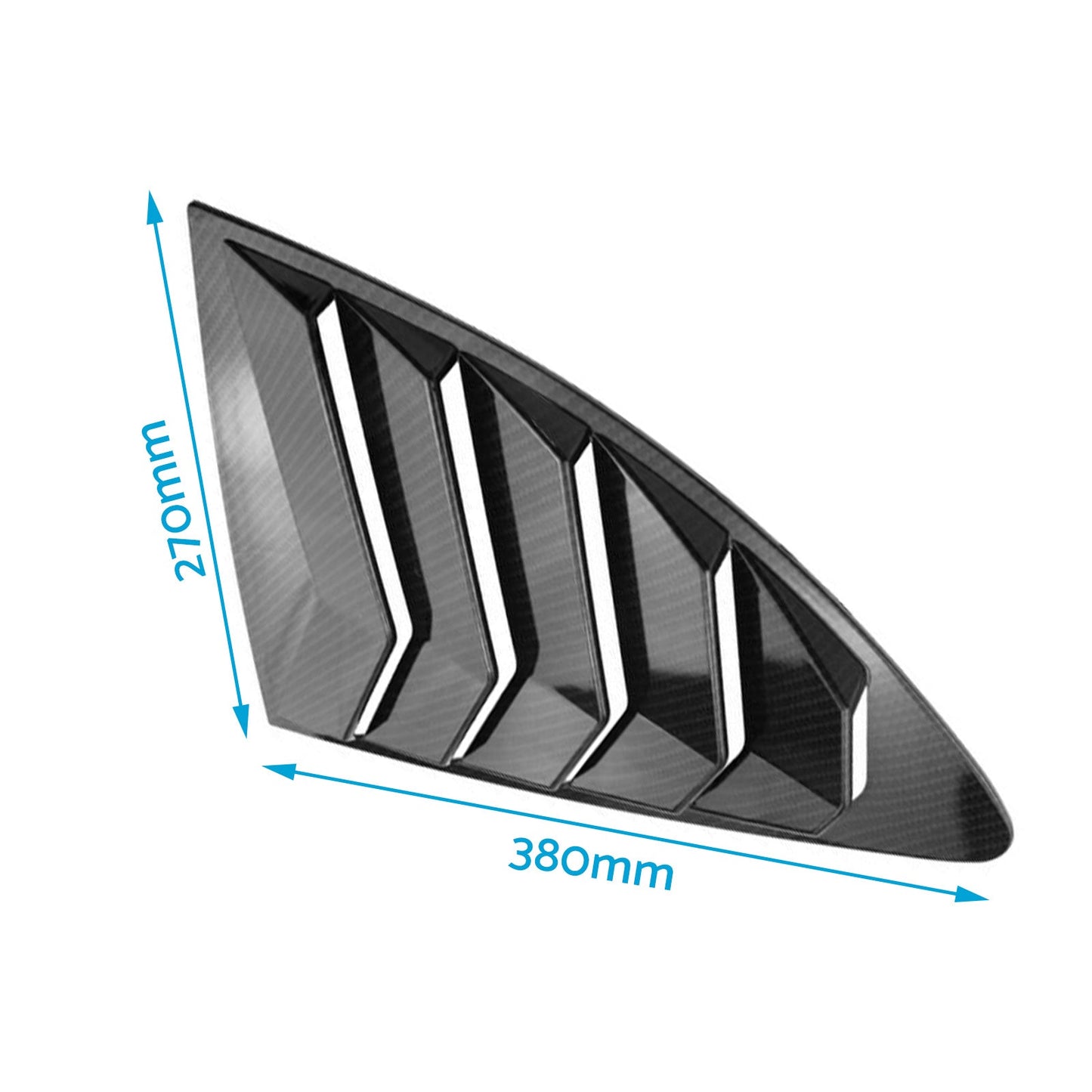 Rear Window Louver Cover Trim Suitable for Toyota 86