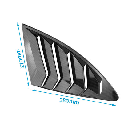 Rear Window Louver Cover Trim Suitable for Toyota 86