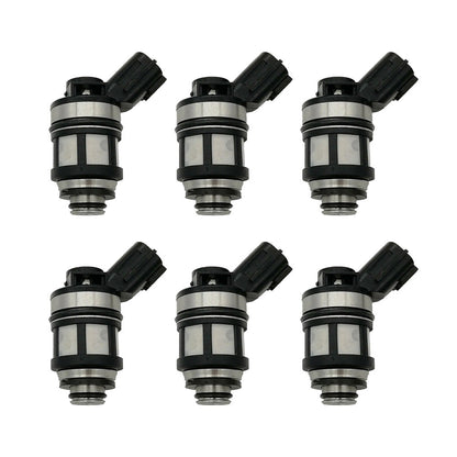 6PCS Fuel Injectors Suitable for Nissan Patrol GU Y61 4. 5L 1997-2001 16600-38Y10.