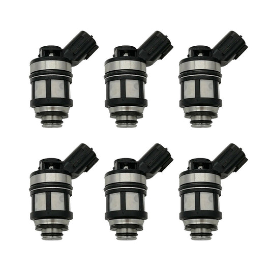 6PCS Fuel Injectors Suitable for Nissan Patrol GU Y61 4. 5L 1997-2001 16600-38Y10.