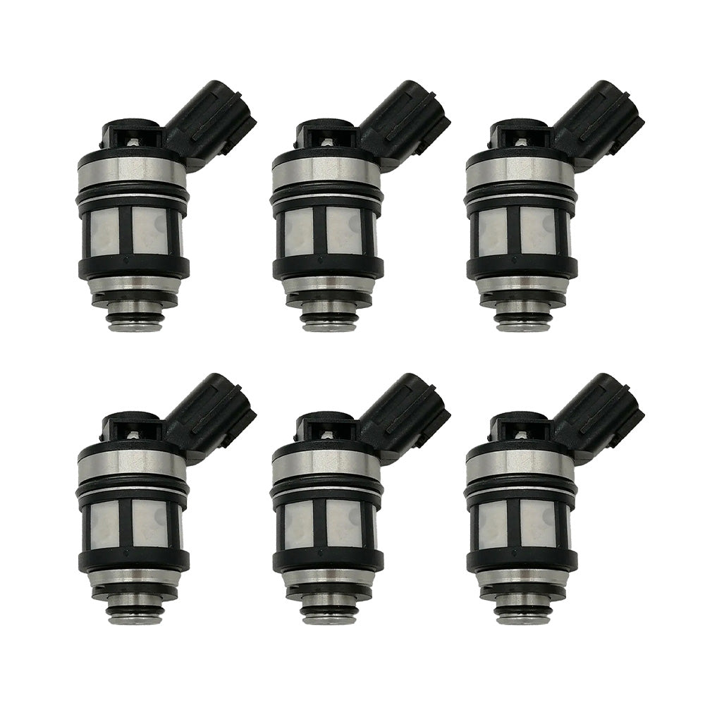 6PCS Fuel Injectors Suitable for Nissan Patrol GU Y61 4. 5L 1997-2001 16600-38Y10.