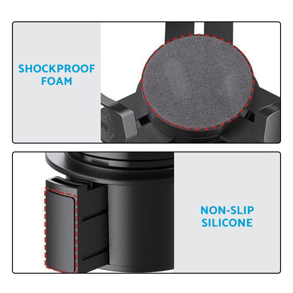 4-in-1 Adjustable Car Cup Holder Expander Tray Suitable for Universal Models