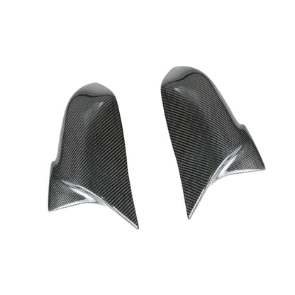 Carbon Fibre Side Mirror Cover Caps Suitable for  BMW F20 F21 F22 Series 1 2 3 4.
