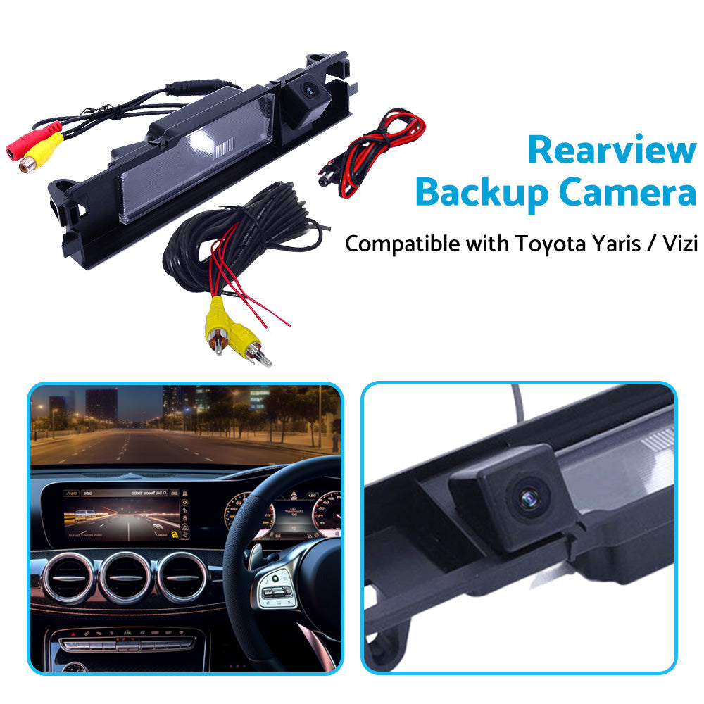 Car Reverse Rear View Backup Camera Suitable for Toyota Yaris Vizi 2006-2012.