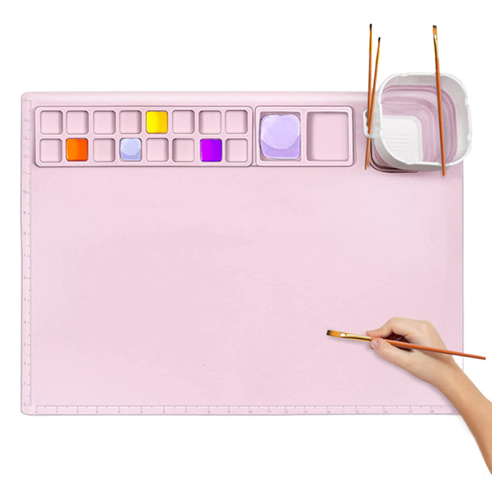 Silicone Art Mat Non-Stick Suitable For Resin Casting Crafts Painting Clay and Play.