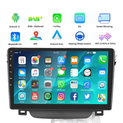 In-Dash Units 9 Inch Touch Screen Stereo CarPlay Suitable for Toyota Corolla