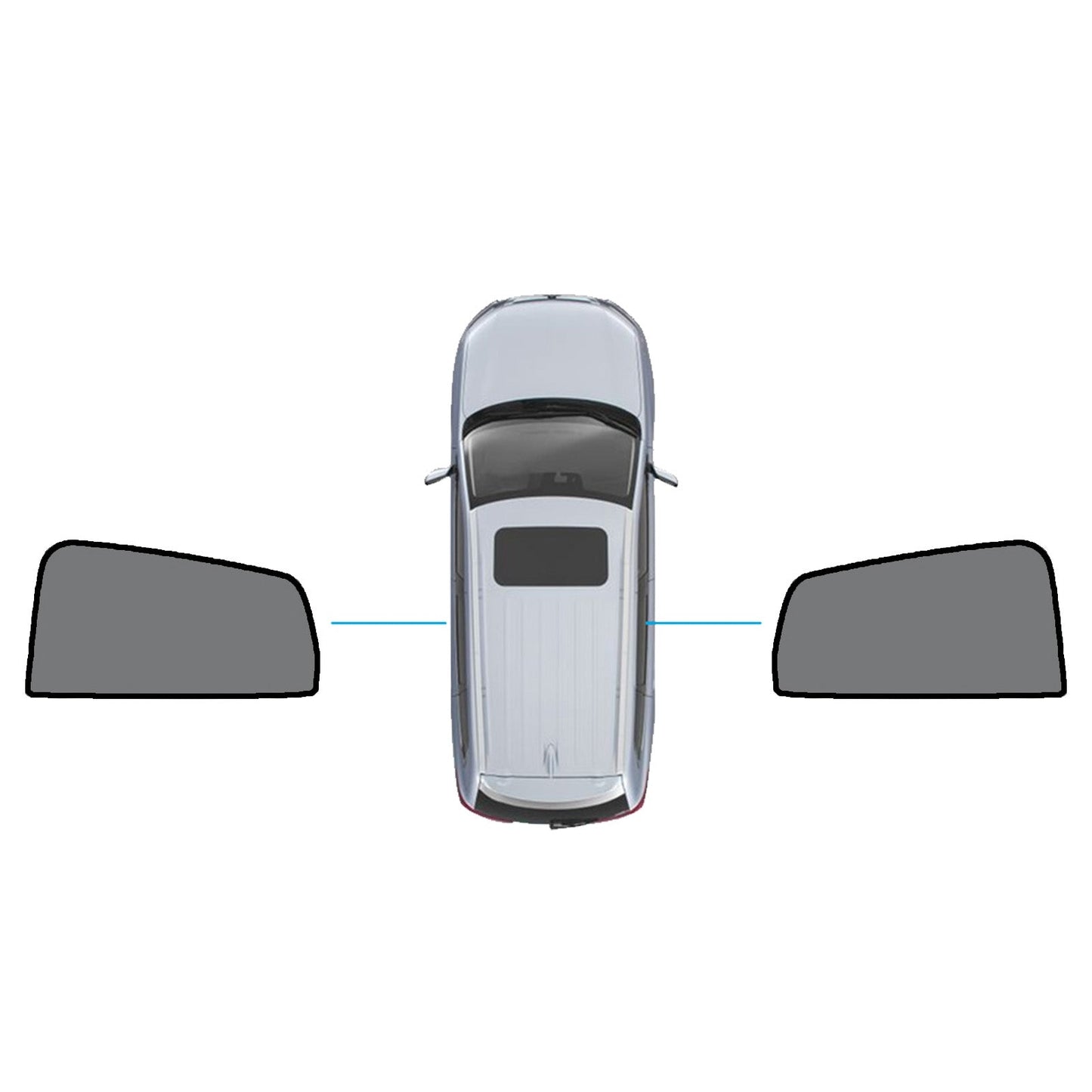 Window Sun Shades Magnetic Mesh Accessories Suitable For Mercedes-Benz GLA 2020-On