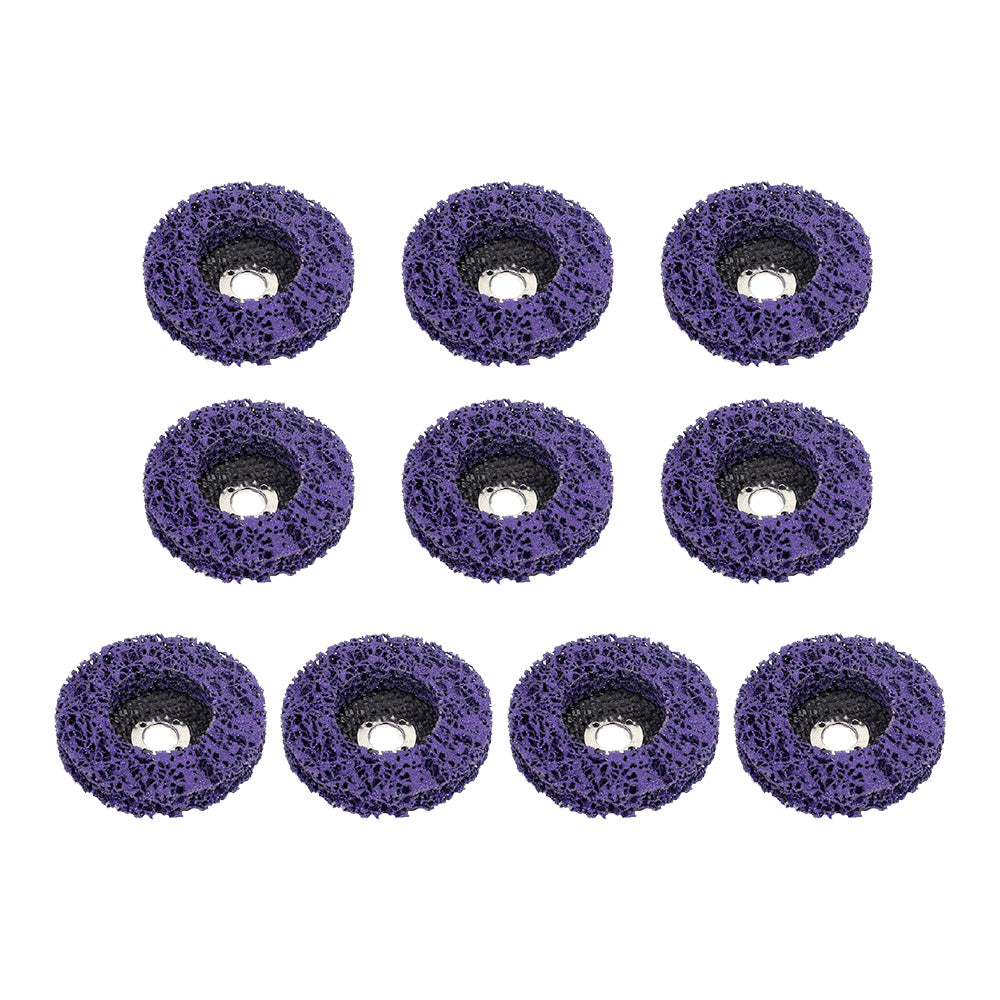 10x 4'' Poly Strip Disc Paint Stripping Wheel Abrasive Discs Suitable for Grinder