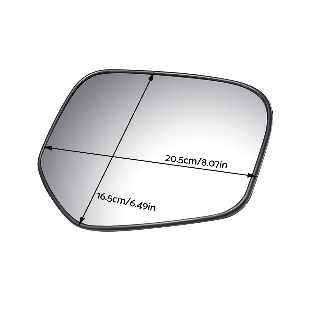 Front Right Side Mirror Glass with Back Plate Suitable For Mitsubishi Triton 2006ÿ2015