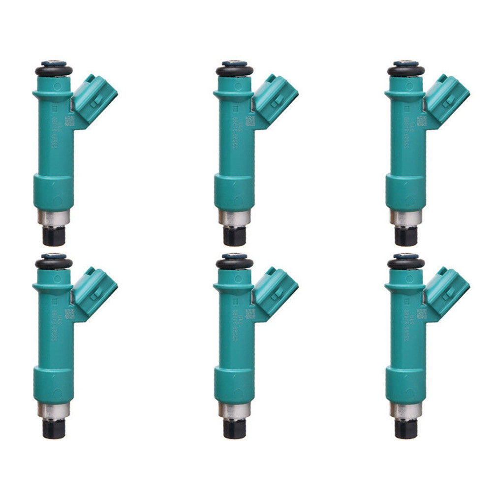 6x Fuel Injectors Suitable For Landcruiser Prado FJ Cruiser Hilux 1GRFE V6 4. 0L.
