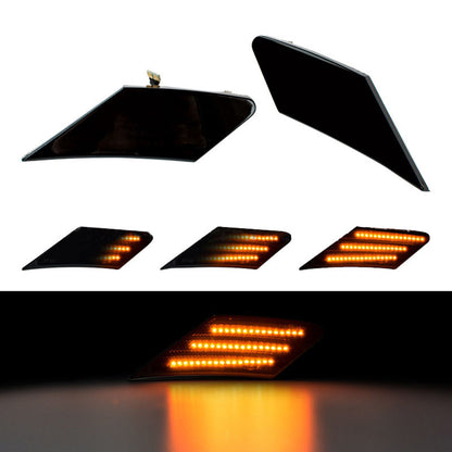 2x LED Side Marker Bumper Indicator Light Suitable For Toyota 86 Subaru BRZ Scion.