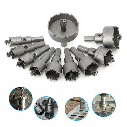 TCT Carbide Tip Hole Saw Suitable for Stainless Steel Cutting 16-53mm