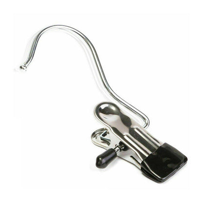 30PCS Single Clips Metal Hook Pins Scarf Belt Shoe Boots Hanger Portable Pegs.