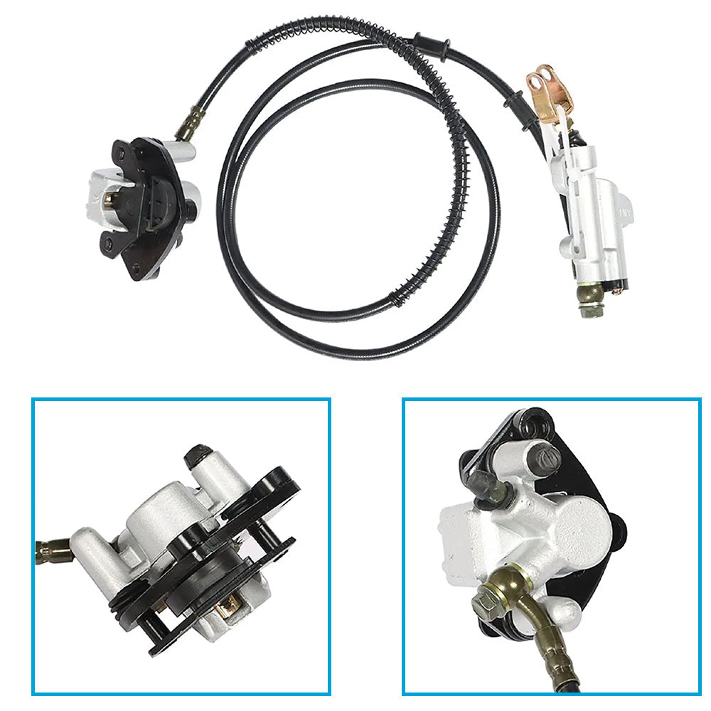 Rear Live Axle Kit With Chain, Hub Sprocket and Hub Brake Assembly Suitable For Drift Trike / Go-Kart