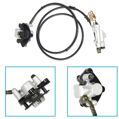 Rear Live Axle Kit With Chain, Hub Sprocket and Hub Brake Assembly Suitable For Drift Trike / Go-Kart