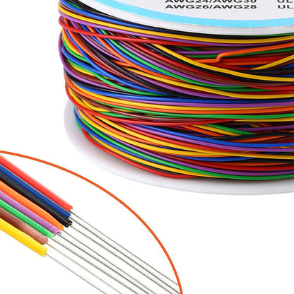 Wrapping Wire Tin Plated Copper Wire P or N DM-30-1000 30 AWG 250M Length 8 Colors.