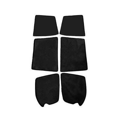 6x Foldable Window Mesh Sun Shades Suitable for Toyota Prado 120