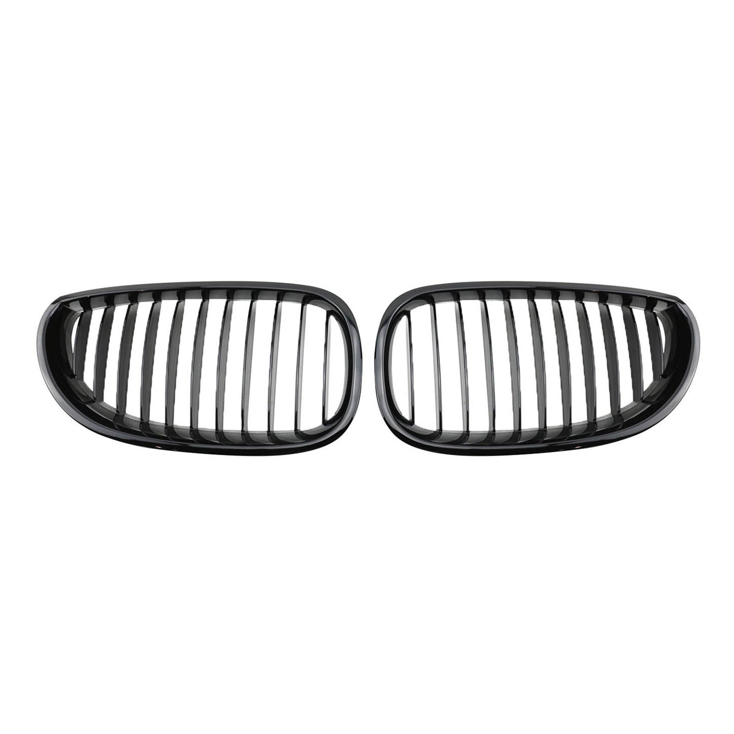 Gloss Black Front Grille Grill Suitable For BMW E60 E61 5 Series 2003-2010.