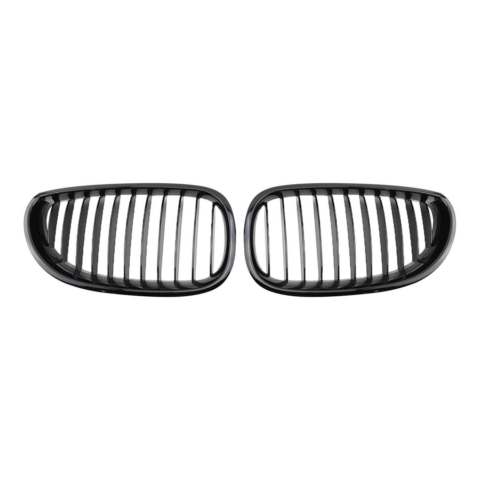 Gloss Black Front Grille Grill Suitable For BMW E60 E61 5 Series 2003-2010.