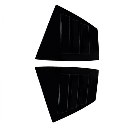 2x Rear Quarter Window Louver Trim Suitable for Subaru WRX STI VA