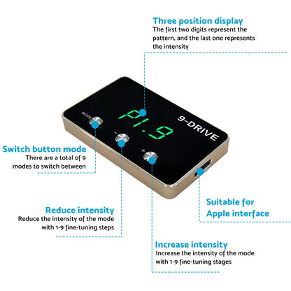 Throttle Controller Kit Suitable For Nissan Navara NP300 D23 2015-2023
