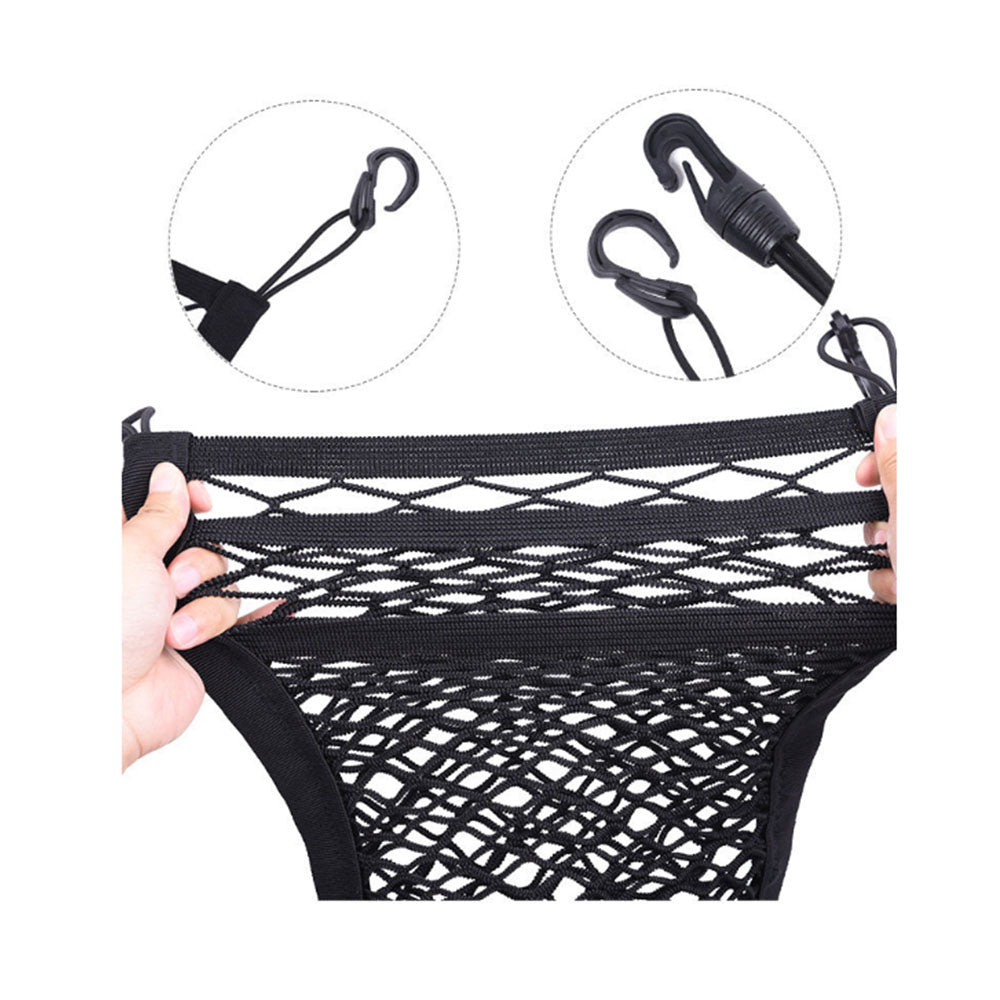 Car & Truck Seat Mesh Storage Net Bag Organizer Suitable for Universal Fit