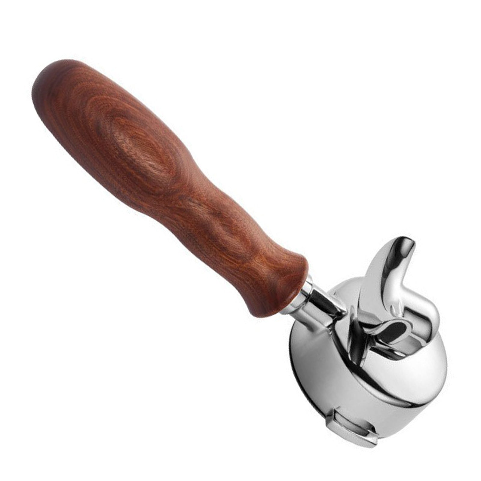 58mm Portafilter Suitable For La Marzocco 2 Spout Filter Basket Wood Handle.