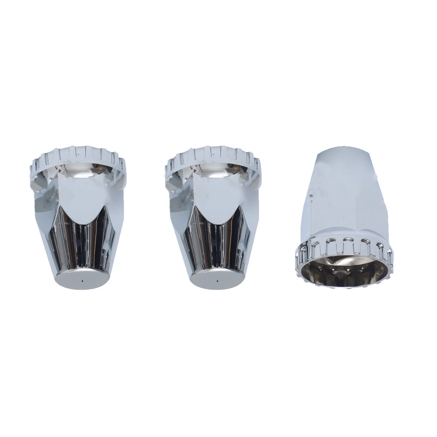 20x Nut Cover Screw Cap Chrome 33mm Suitable for Kenworth Trucks