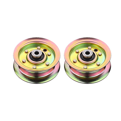 2xPulley Suitable For Husqvarna Jonsered Mowers 532 17 79 68 532 19 31 97 177968.