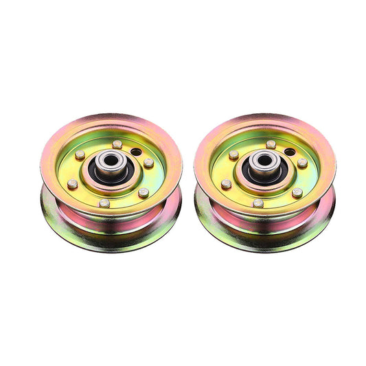 2xPulley Suitable For Husqvarna Jonsered Mowers 532 17 79 68 532 19 31 97 177968.
