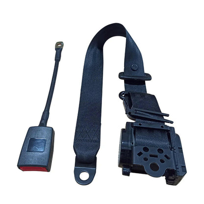 Universal 1 Set 3M 3 Point Retractable Safety Seat Belt Suitable For Truck Strap.