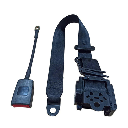 Universal 1 Set 3M 3 Point Retractable Safety Seat Belt Suitable For Truck Strap.