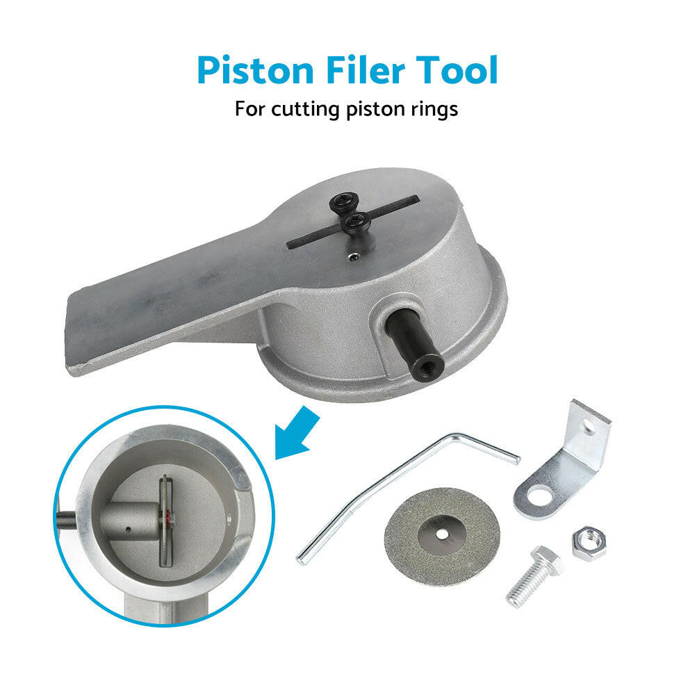 Piston Ring Gap Filer Tool Suitable For Ring Gap Filing Grinder Gapping Adjustment.