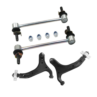 Front Lower Control Arm & Sway Bar Link Set Suitable for Nissan Elgrand E51